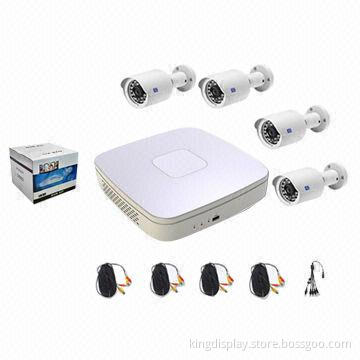 Camera Kit 4CH Home Use Full D1 DVR with 850TVL